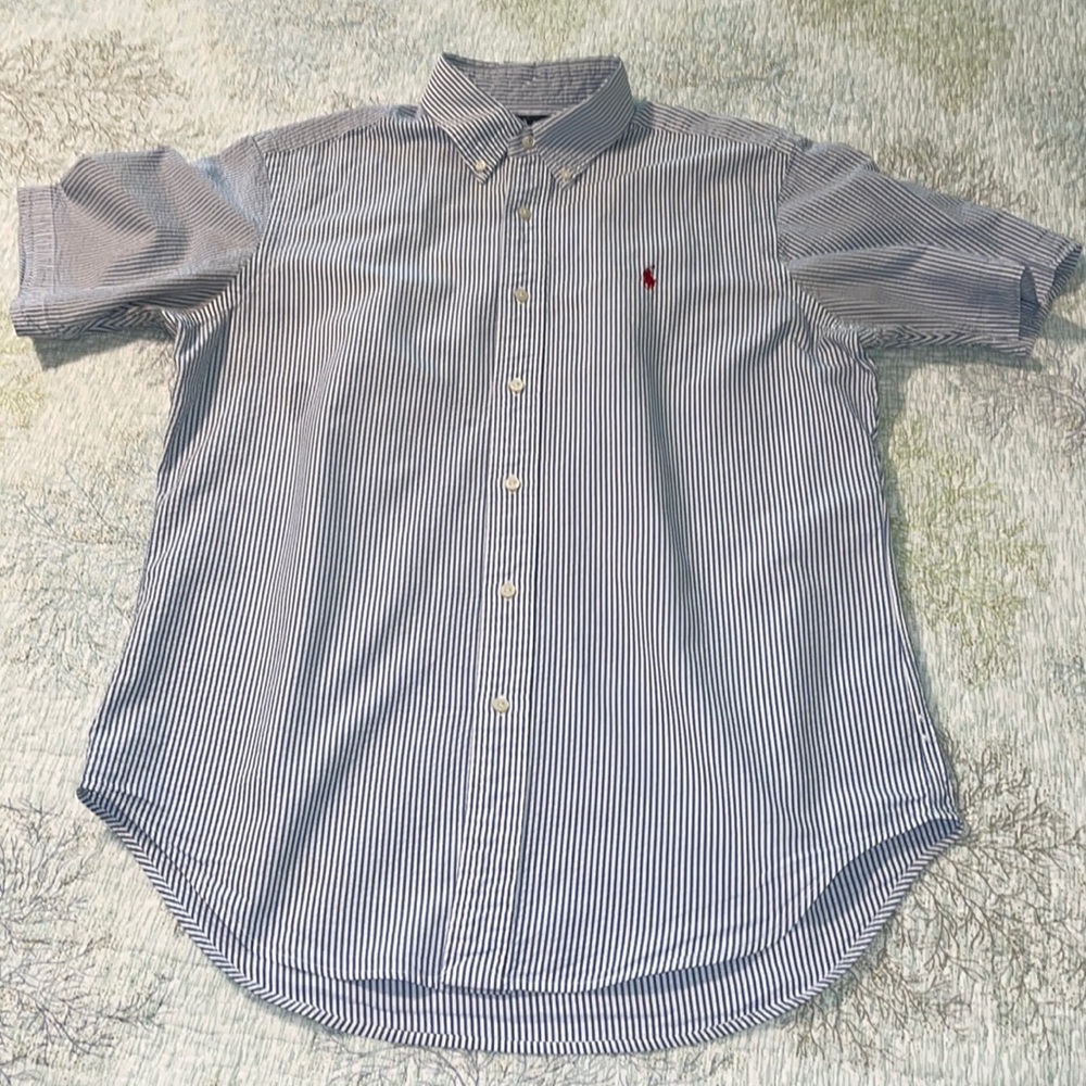 Polo classic fit seersucker!